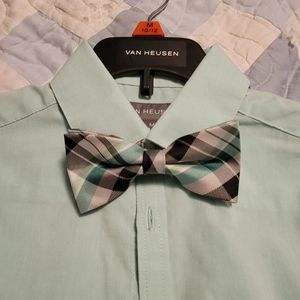 ⭐️🎄 2for$10 SALE Van Heusen Kids Dress Shirt/Bow Tie